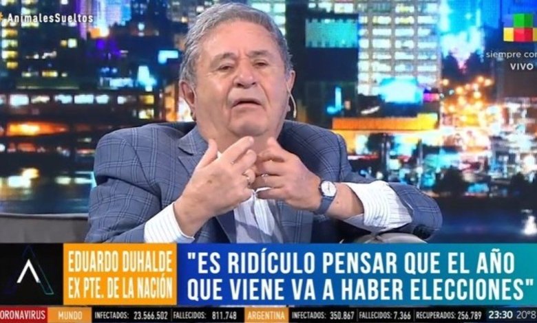 Duhalde, ¿estaba tan equivocado?