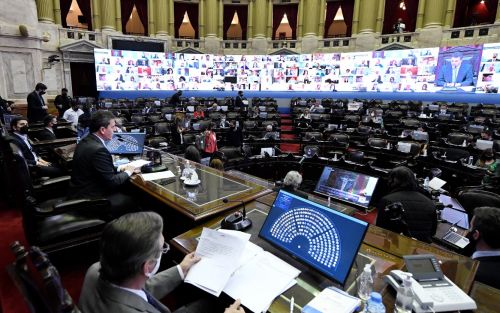 Diputados aprobó proyectos para adquirir vacunas contra el coronavirus